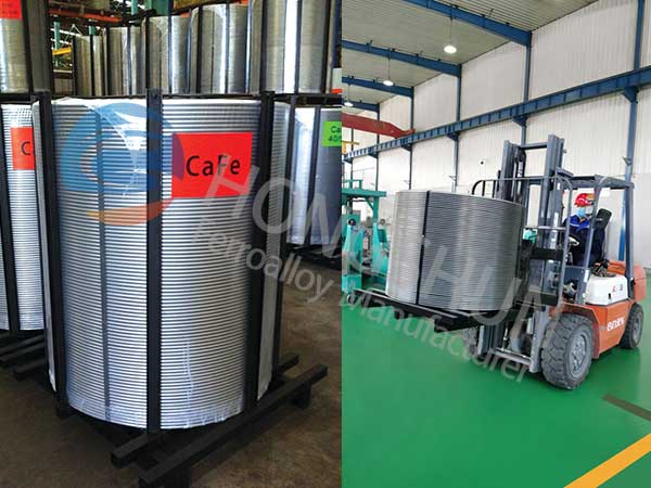cored wire case